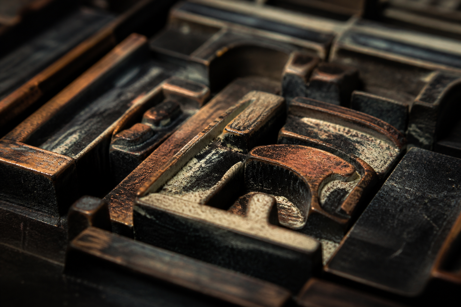 AI art — letterpress