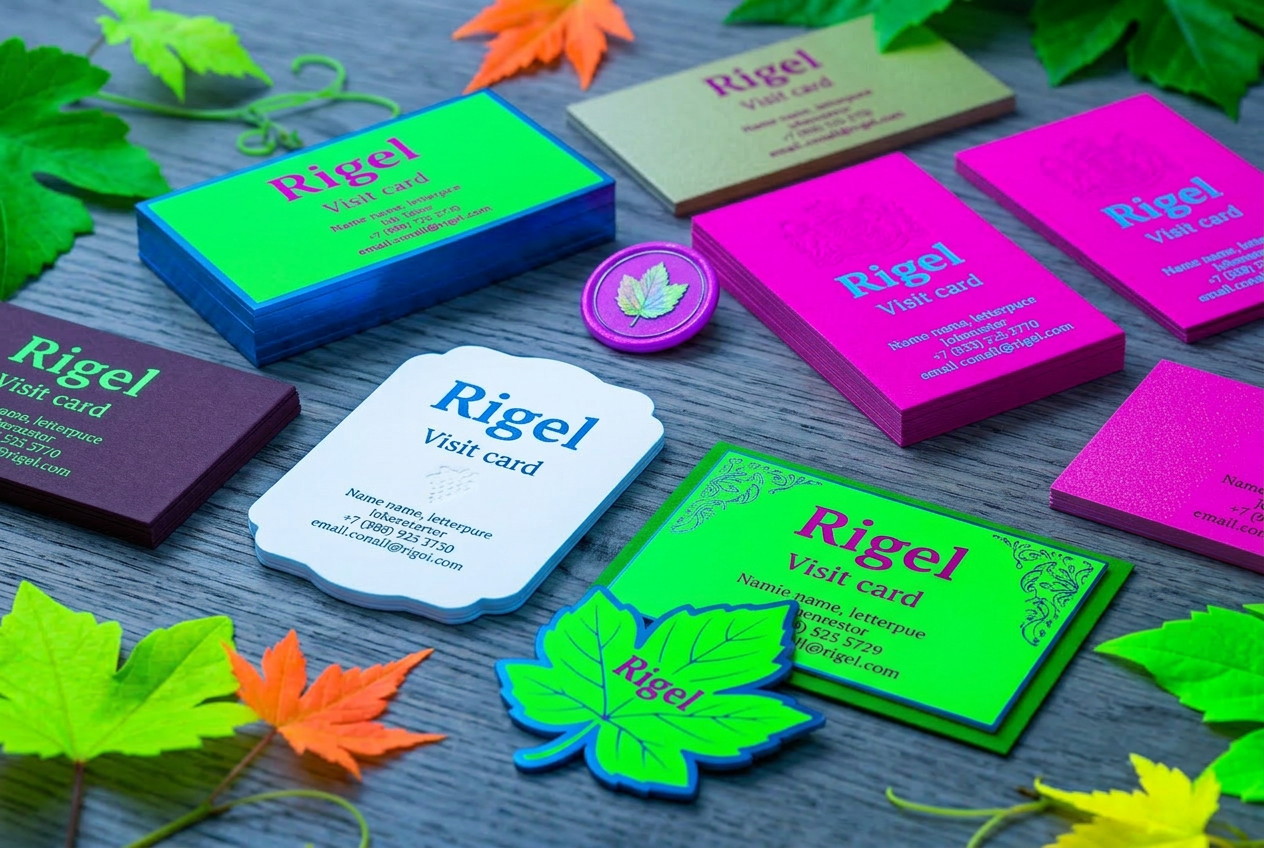 Presavijeni flyer na premium papiru — Rigel štamparija Ilidža